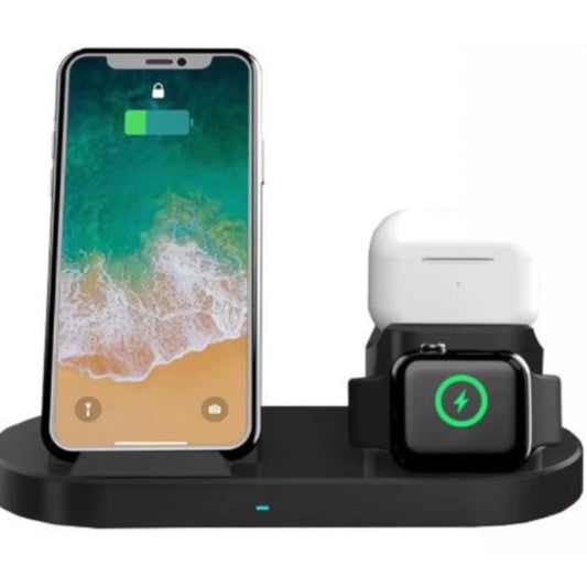 Carregador 3 em 1 - SmartWatch, Celular e AirPod