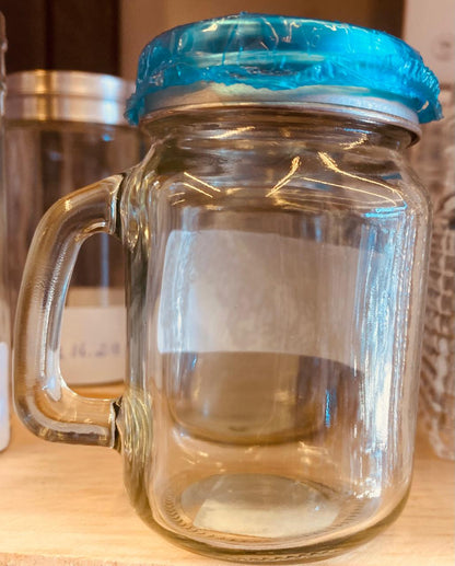 SALEIRO DE VIDRO 100ML C/ ALÇA