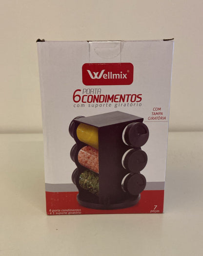 PORTA CONDIMENTOS C 6 PCS