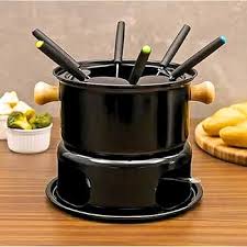 APARELHO DE FONDUE METAL C/11PCS