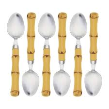 CONJ COLHERES DE MESA 6 PCS BAMBU