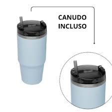 COPO TERMICO 590 ML COM CANUDO WOLFF