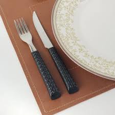 GARFO DE MESA RATTAN 6PCS