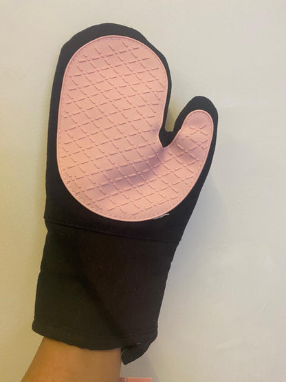 LUVA PARA COZINHA 32CM ROSA