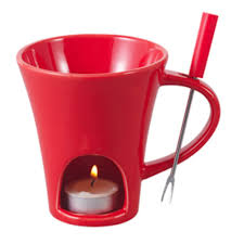 MINI CANECA DE FONDUE PORC C 2 PCS