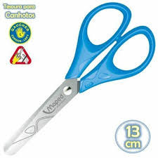 TESOURA ESCOLAR ESSENTIALS 13CM PULSE