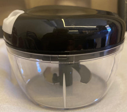 PROCESSADOR DE ALIMENTO MANUAL 170ML - CORDA PRETO