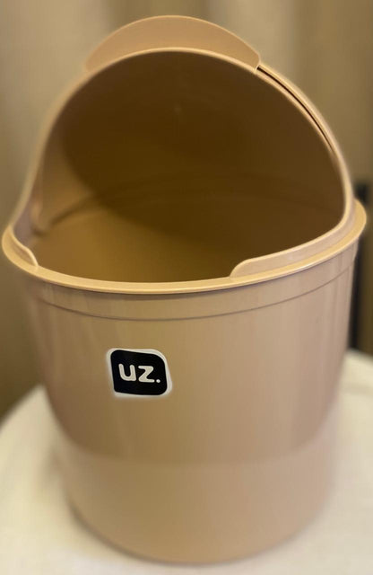 LIXEIRA  DE PIA 4L PLASTICO- BOCA DE PALHAÇO