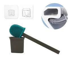 ESCOVA SANITARIA EM SILICONE 36,5CM