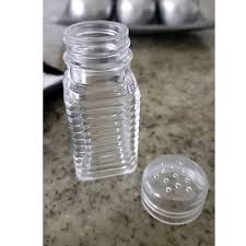 POTE SALEIRO DE VIDRO 80ML - C/ TAMPA