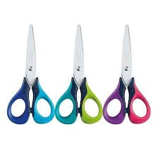 TESOURA ESCOLAR 13CM SENSOFT 3D